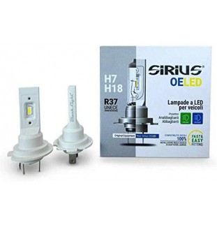 KIT HEADLIGHT LED SIRIUS H7 e H18 12V 6000K JUNIOR Series - Lampade per  proiettori - Ultrasuono Service S.r.l.